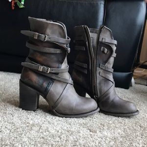 Free Bird leather boots